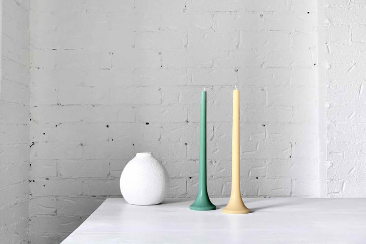Yellow candles