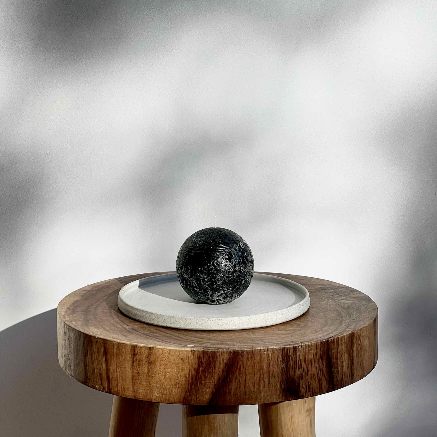 Black ball candle