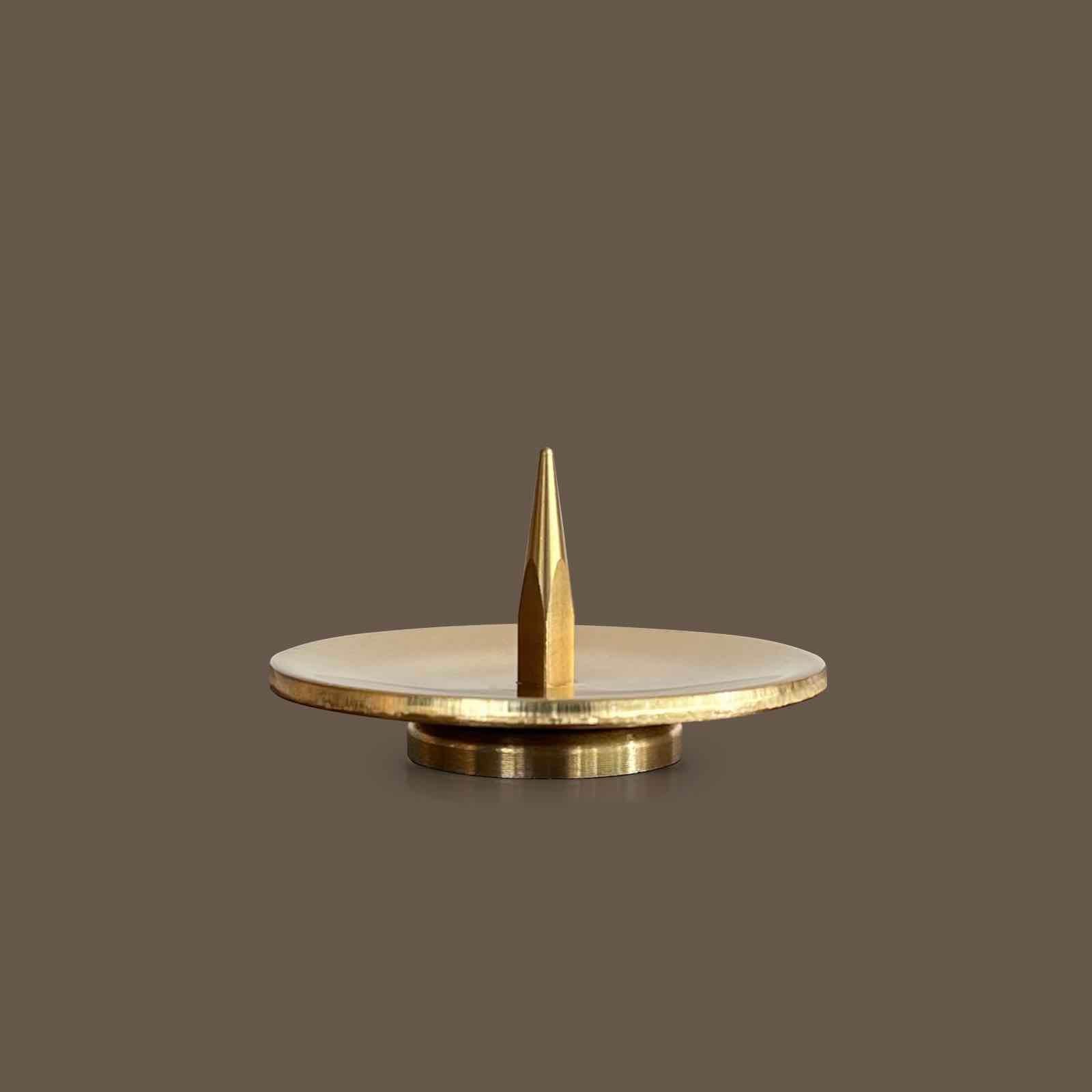 Brass candle stand