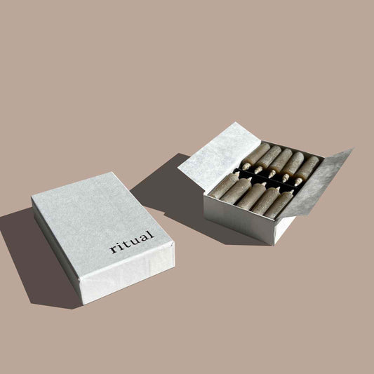 Ritual intention haze candles