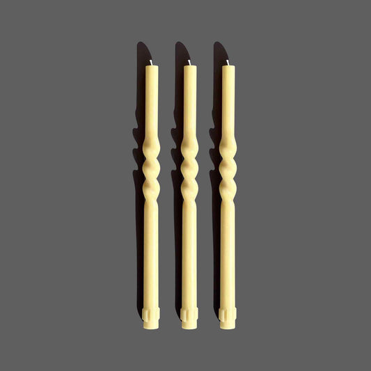 Spiral Candle - Set of 3