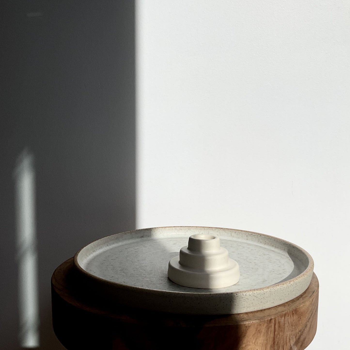 ceramic candlestick holder