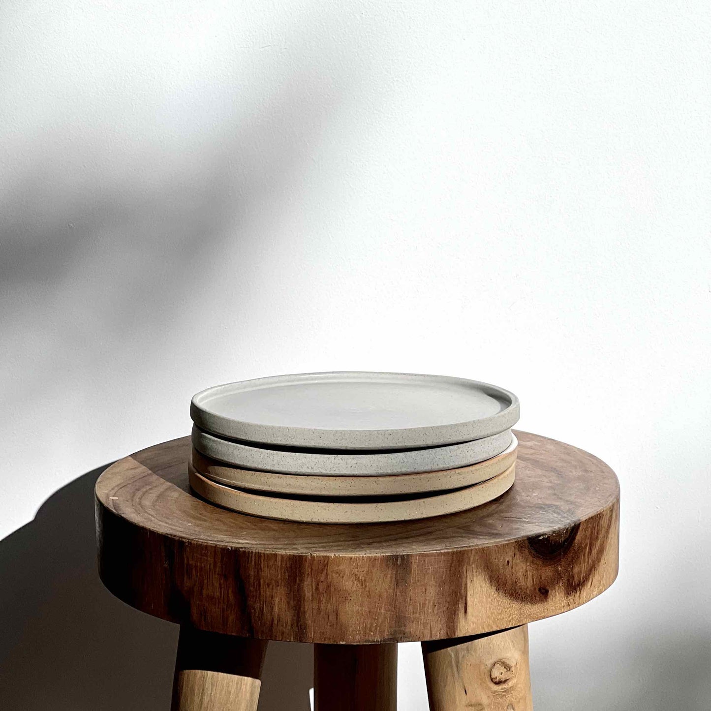 Handmade ceramic plates