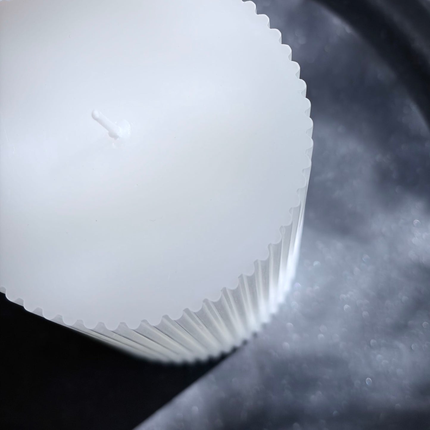 Ripple Pillar - White - L (7.5x15 cm)