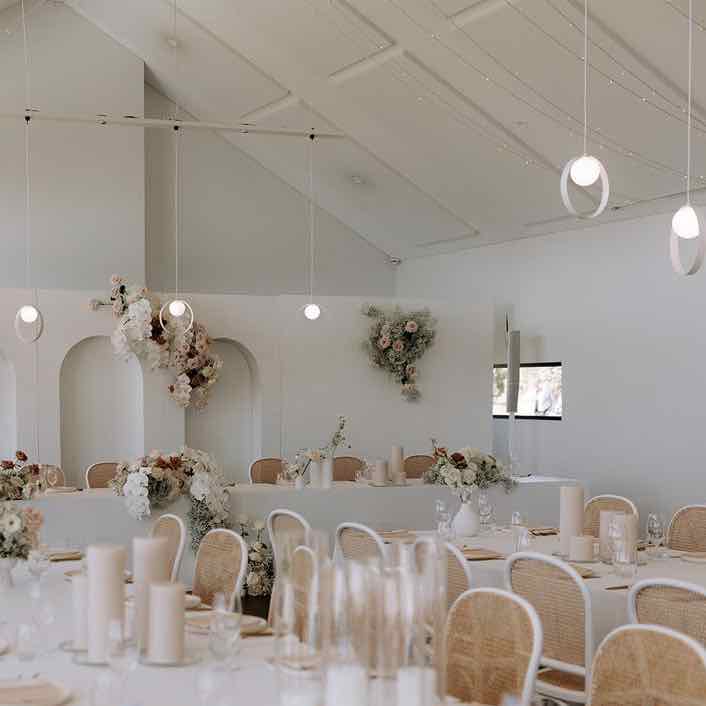 Wedding candle centrepiece
