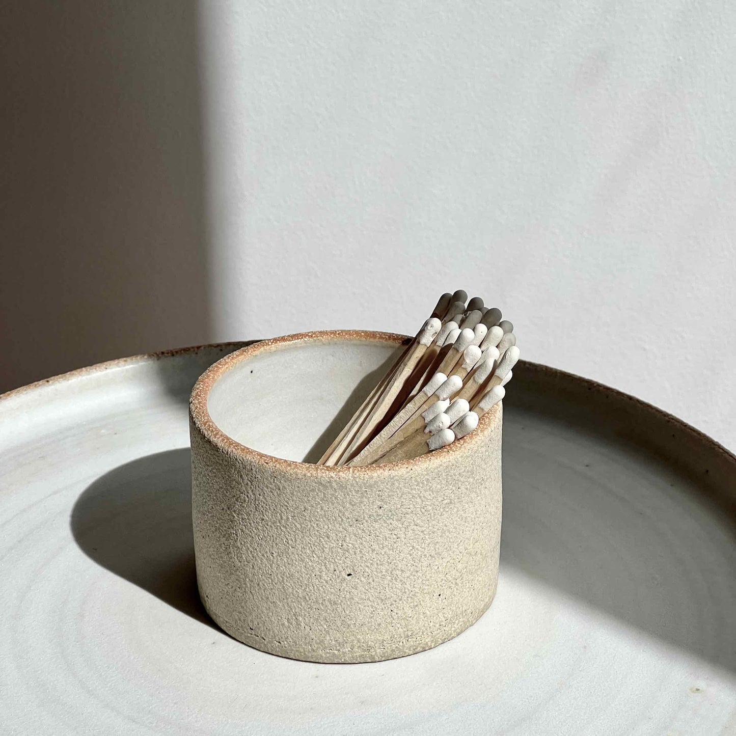 Candle Holder - White