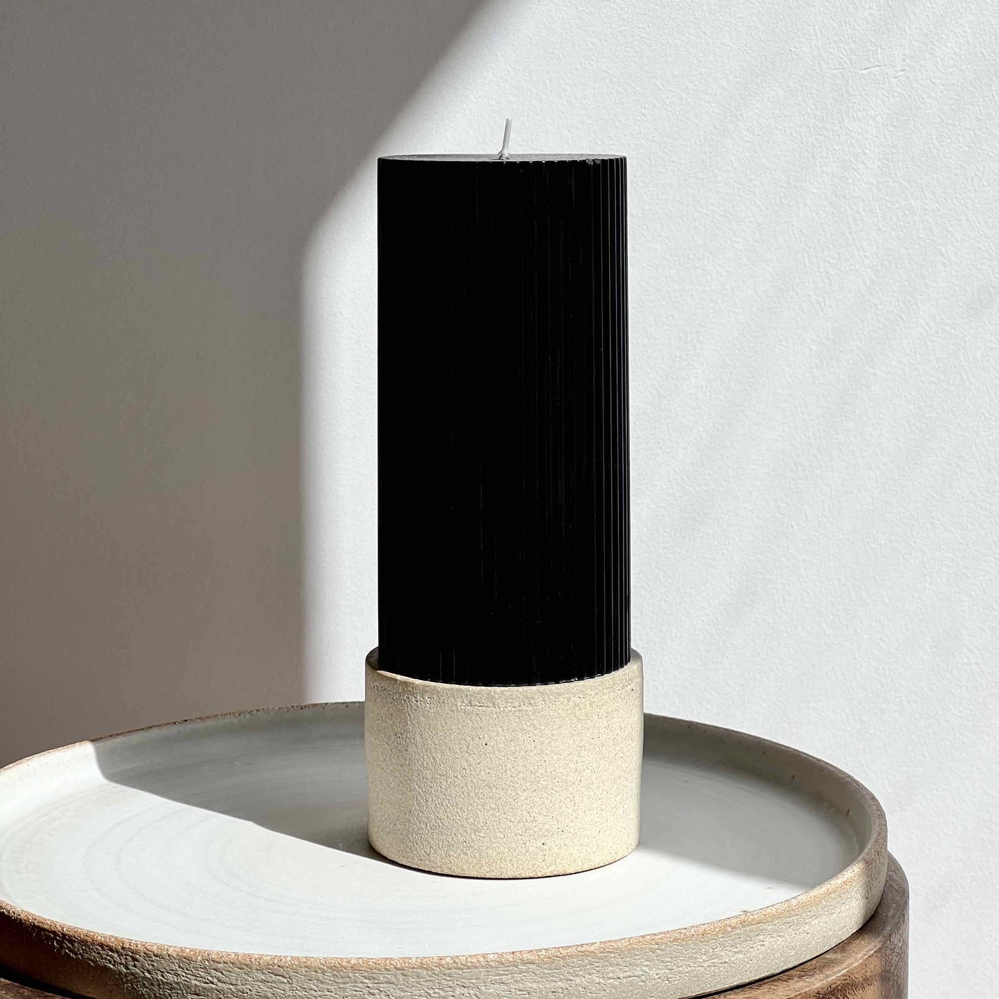 Ceramic candle holder