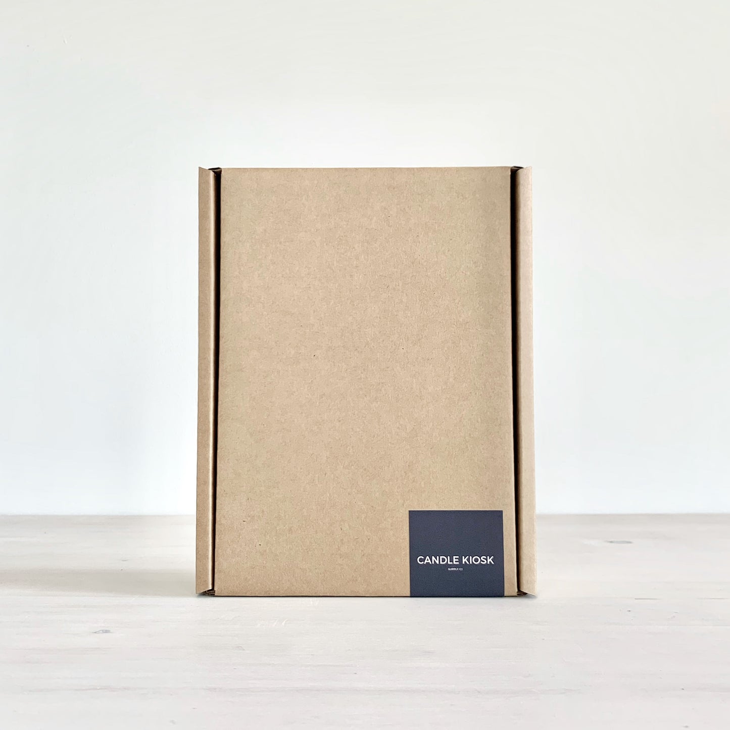 Pillar candle gift box