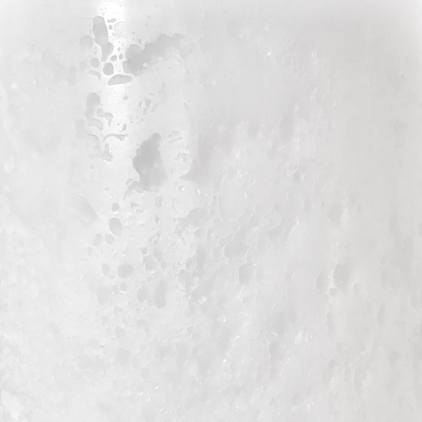 White textured candle