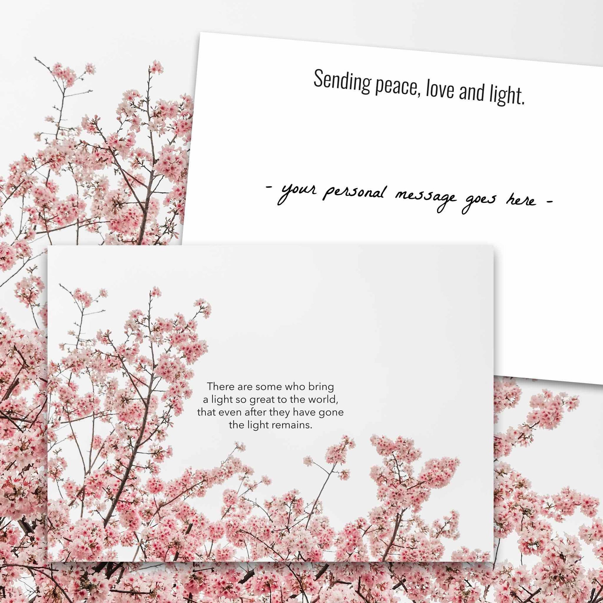 Remembrance card