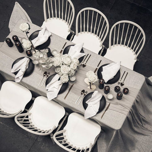 Wedding table candles