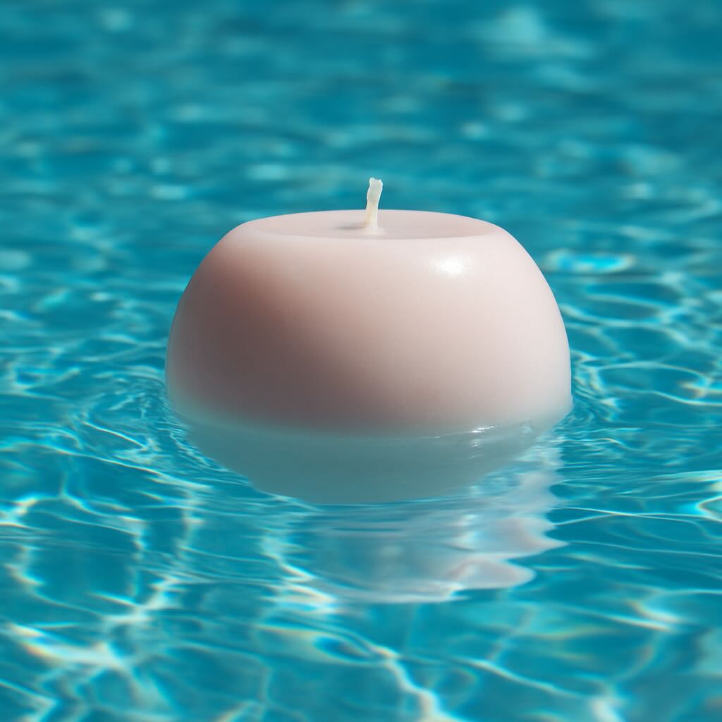 Pool Sphere Candle