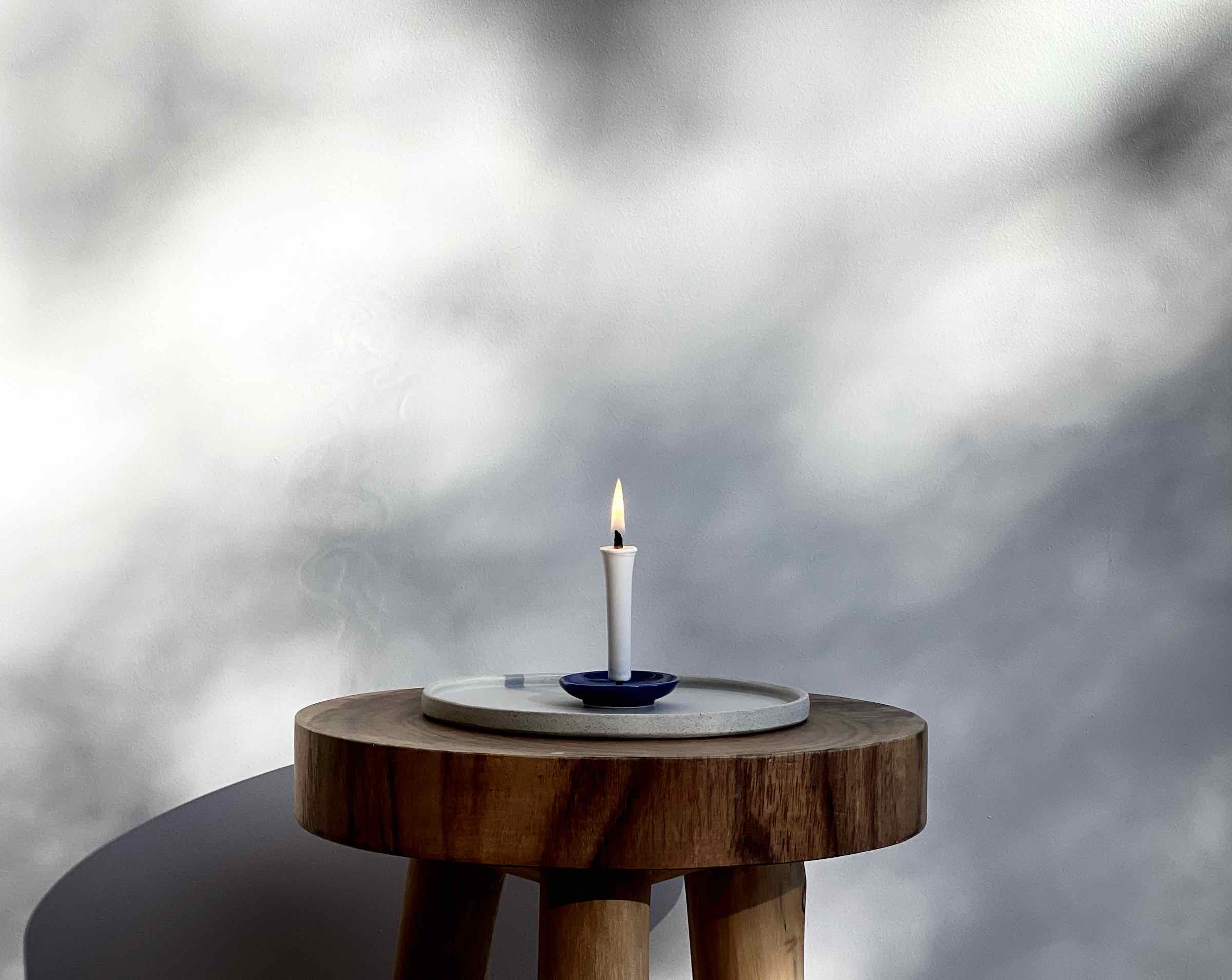 Ritual mindfulness candle