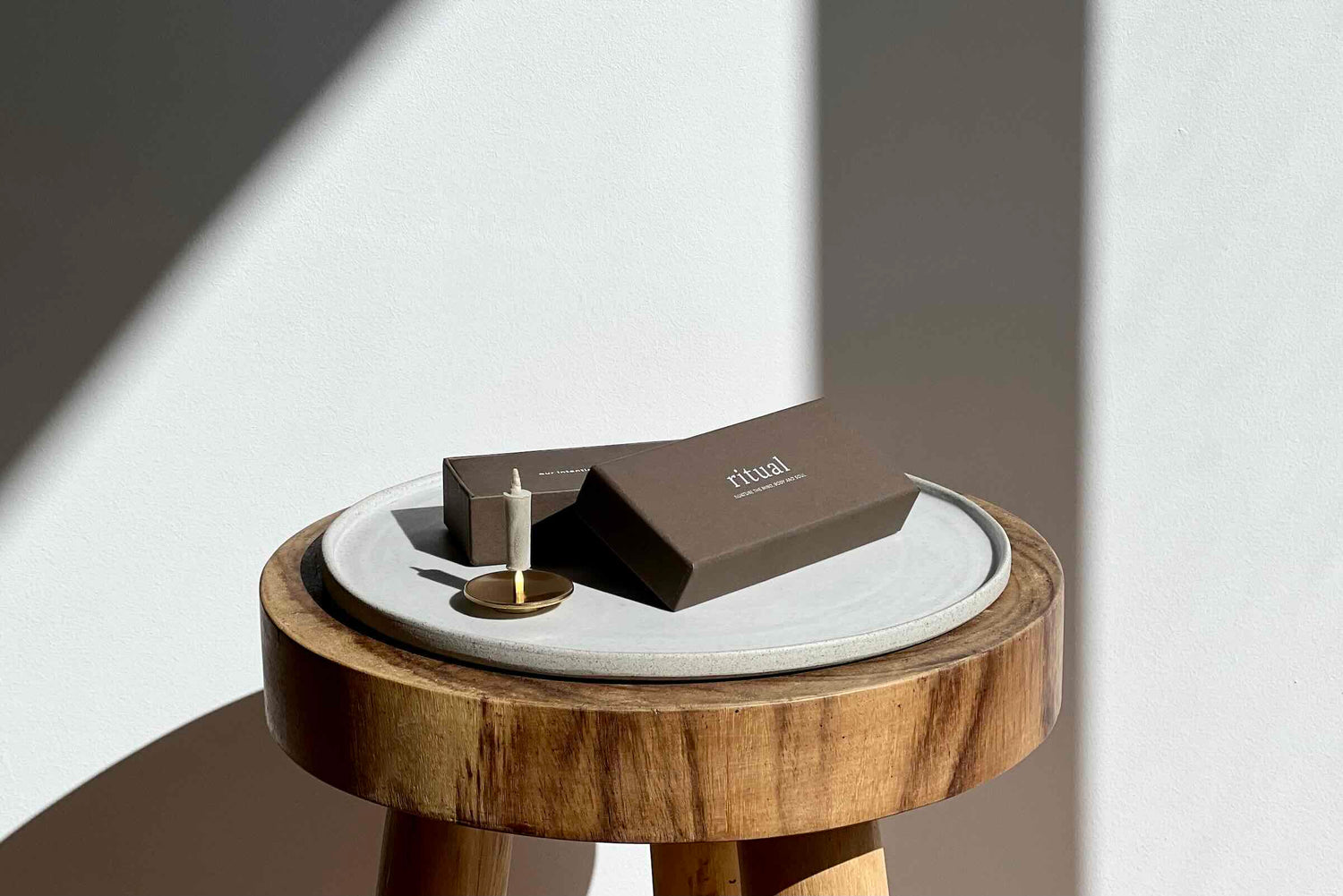 Botanical candle gift set