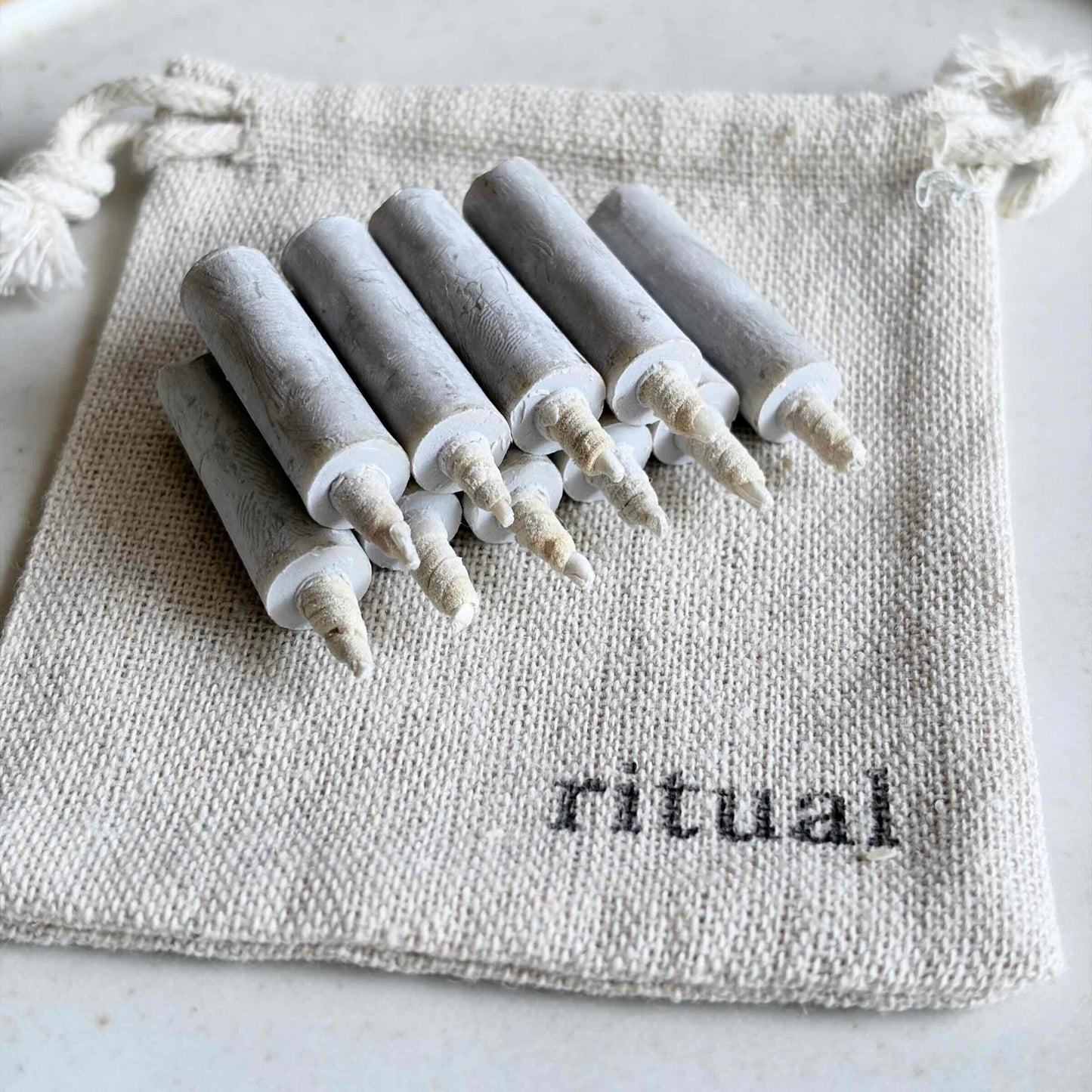 Ritual intention haze candles