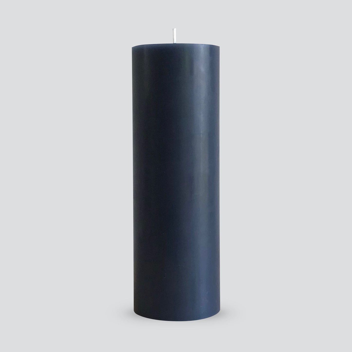 Pillar Candle - Navy Grey - L (7x21 cm)